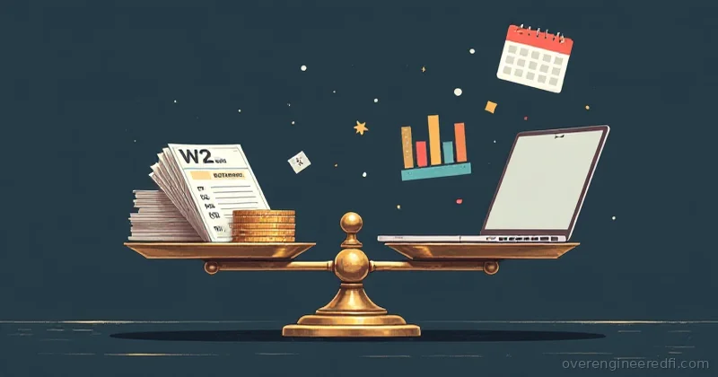 Contractor vs W-2: The Real Comp Math